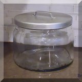 K03. Glass canister. 